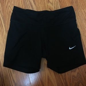 Nike black biker shorts/spandex